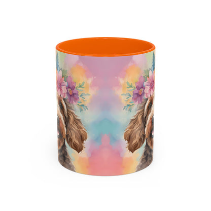 Cockapoo 01 Accent Coffee Mug - Dog Lover Gift