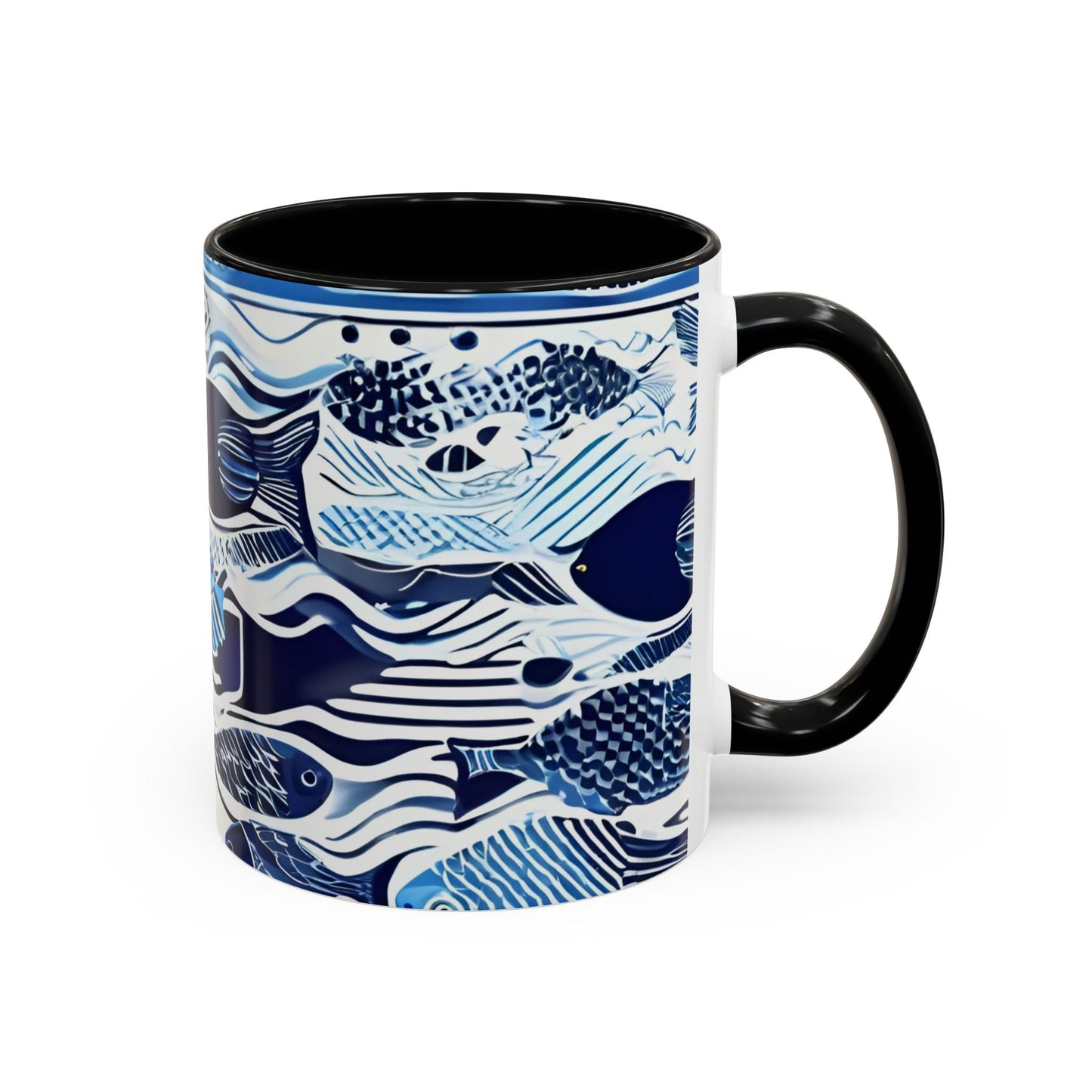 Fish 13 Accent Coffee Mug (11oz)