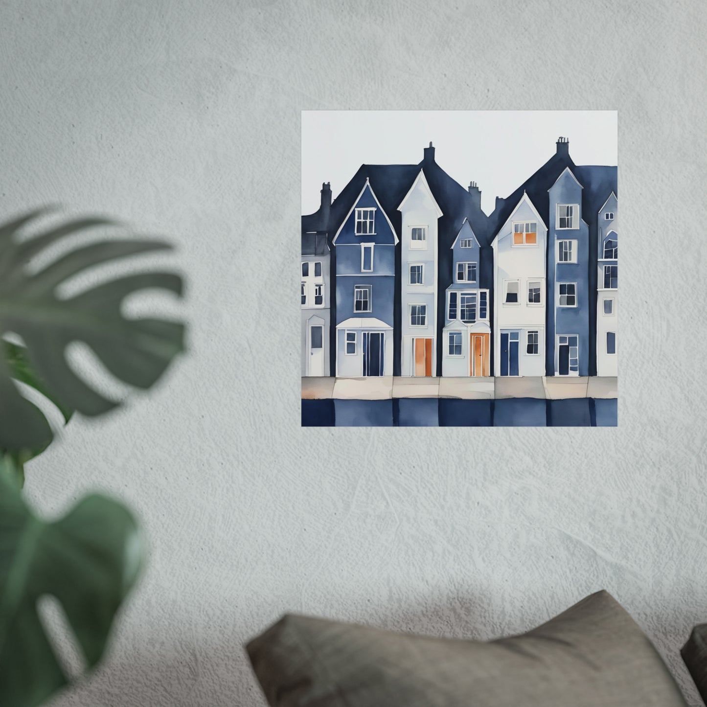 Blue Collection 28 Matte Print