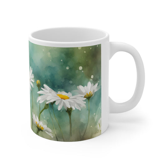 Daisies 03 Mug - Nature's Beauty Collection