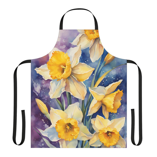 Daffodils 03 Apron 5-Color Straps