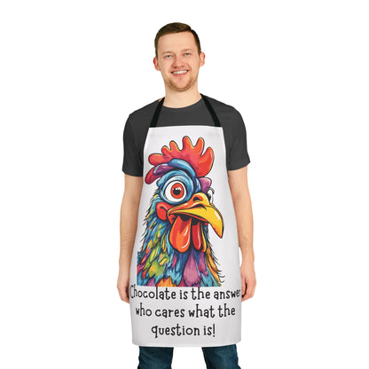Chocolate is the answer……Adult Apron (AOP)