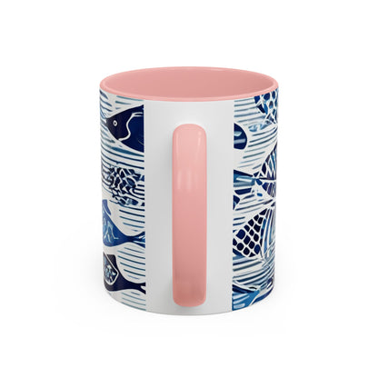 Fish 09 Accent Coffee Mug (11oz)