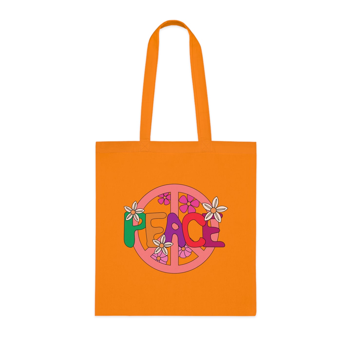 Flower power 02 Cotton Tote
