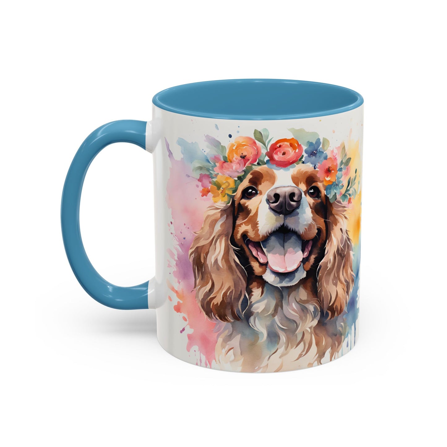 Cocker Spaniel 02 Accent Coffee Mug - Dog Lover Gift