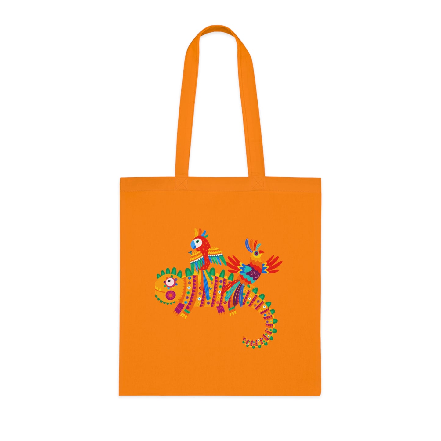 Funky birds 13 Cotton Tote