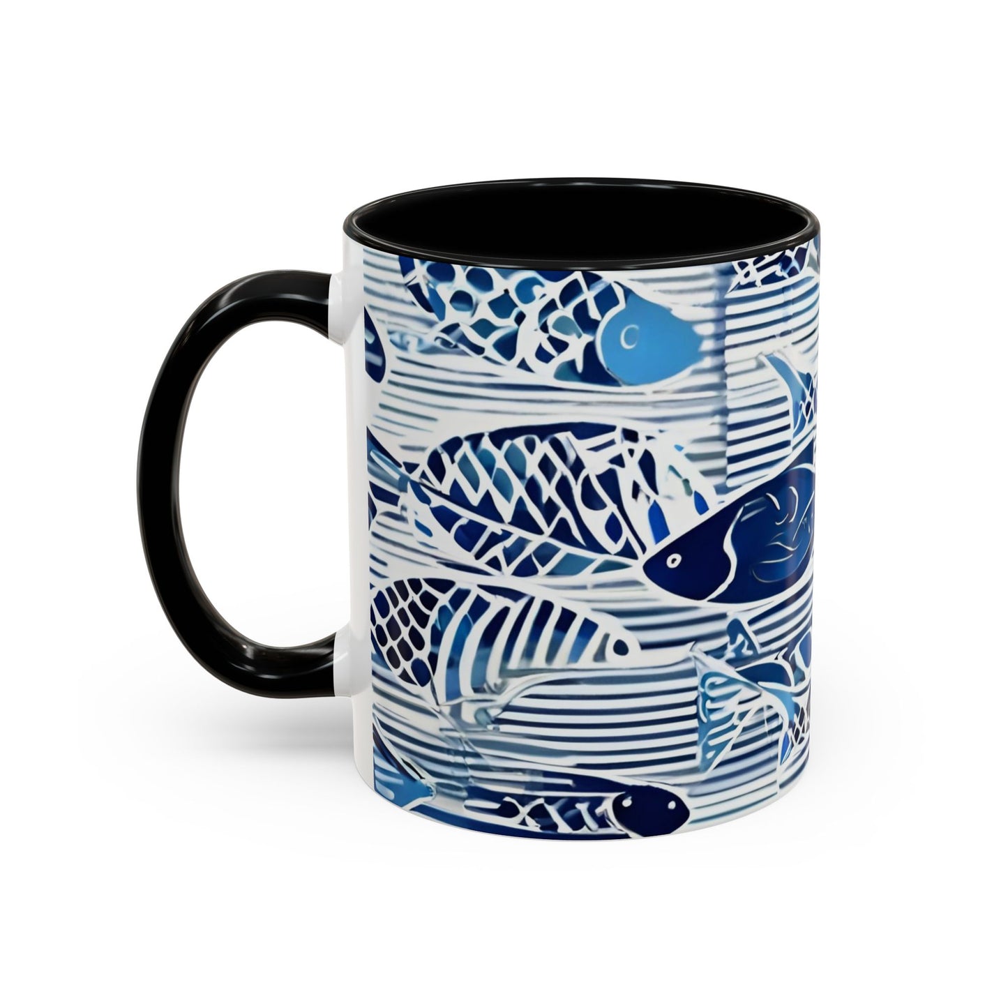 Fish 09 Accent Coffee Mug (11oz)