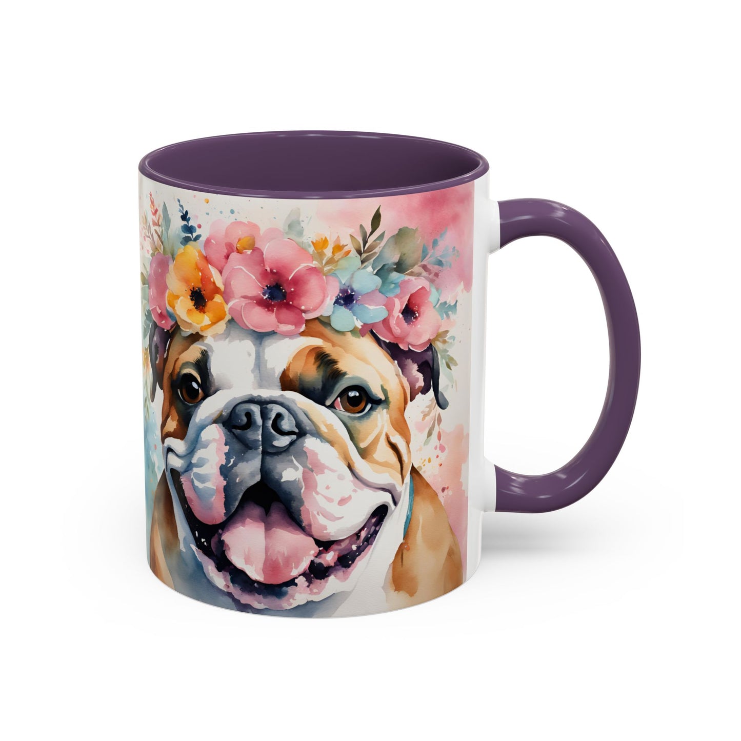 British Bulldog 04 Accent Coffee Mug - Dog Lover Gift