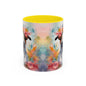 Jack Russell 02 Accent Coffee Mug - Dog Lover Gift