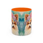 Pomeranian 03 Accent Coffee Mug - Dog Lover Gift