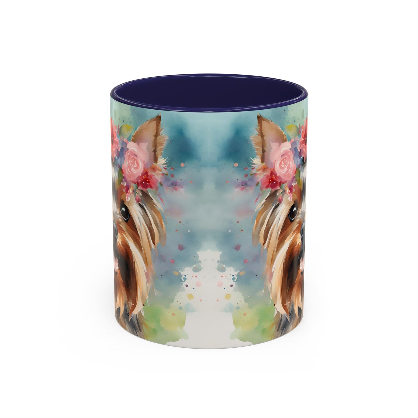 Yorkshire Terrier 04 Accent Coffee Mug - Dog Lover Gift