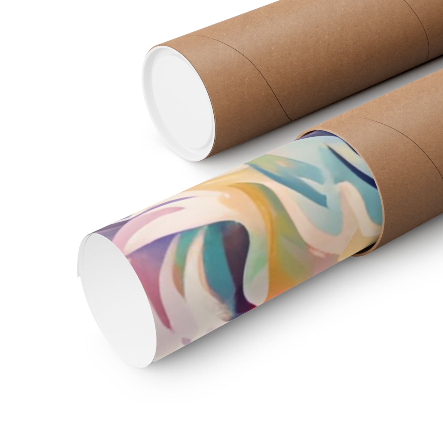 Multicolored Cockerpoo 1 Matte Vertical Poster