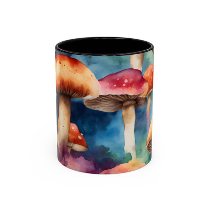 Mushroom 7 Accent Mug 11oz
