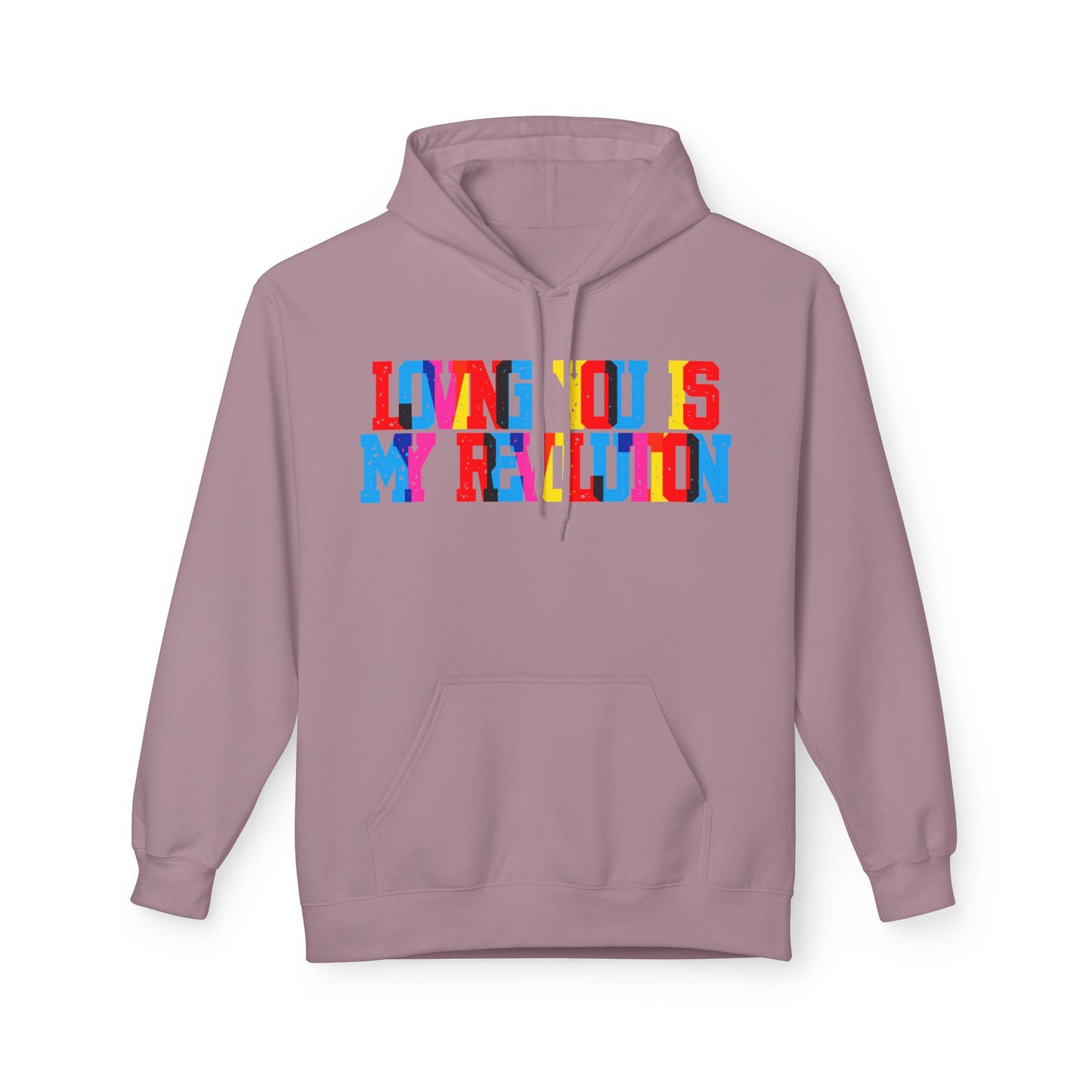 Loving You Is My Revolution Unisex Valentines Hoodie