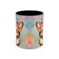 Corgi 01 Accent Coffee Mug - Dog Lover Gift