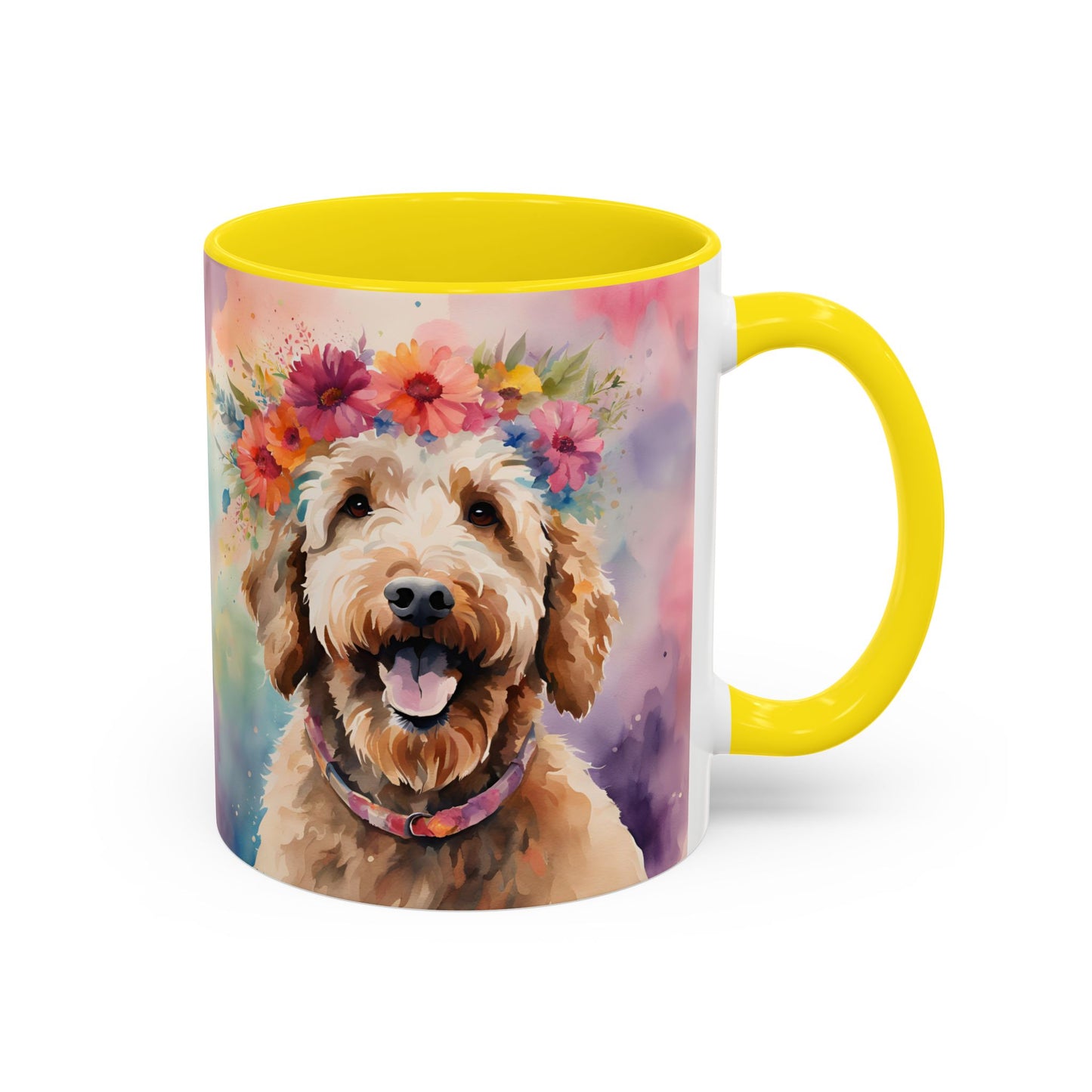 Labradoodle 04 Accent Coffee Mug - Dog Lover Gift