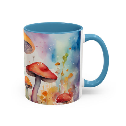 Mushroom 3 Accent Mug 11oz
