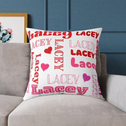(Personizable) Name Of Your Loved One 01 Poly Pillow