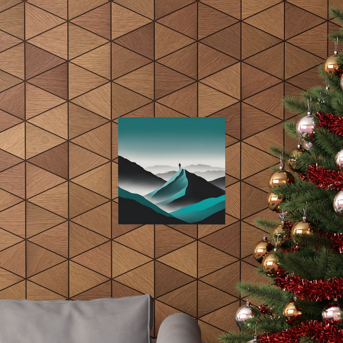Lone Collection Walker 8 Matte Square Posters