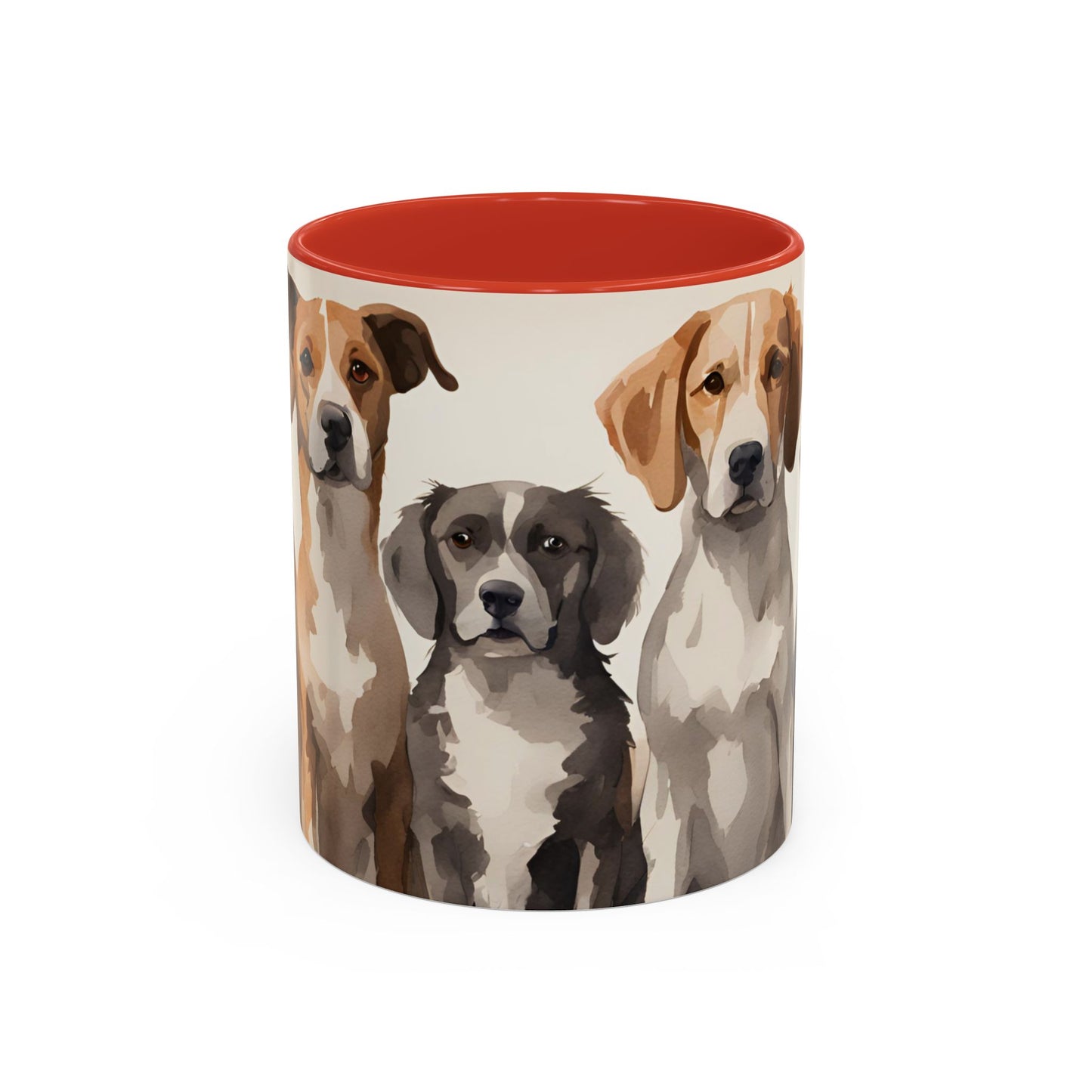 Doggies in a Row 1 Accent Mug 11oz