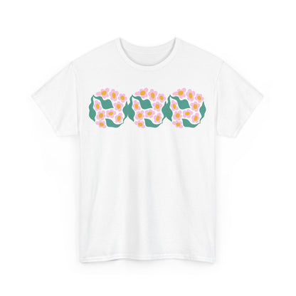 More Abstract Flowers 16 Unisex Heavy Cotton Tee
