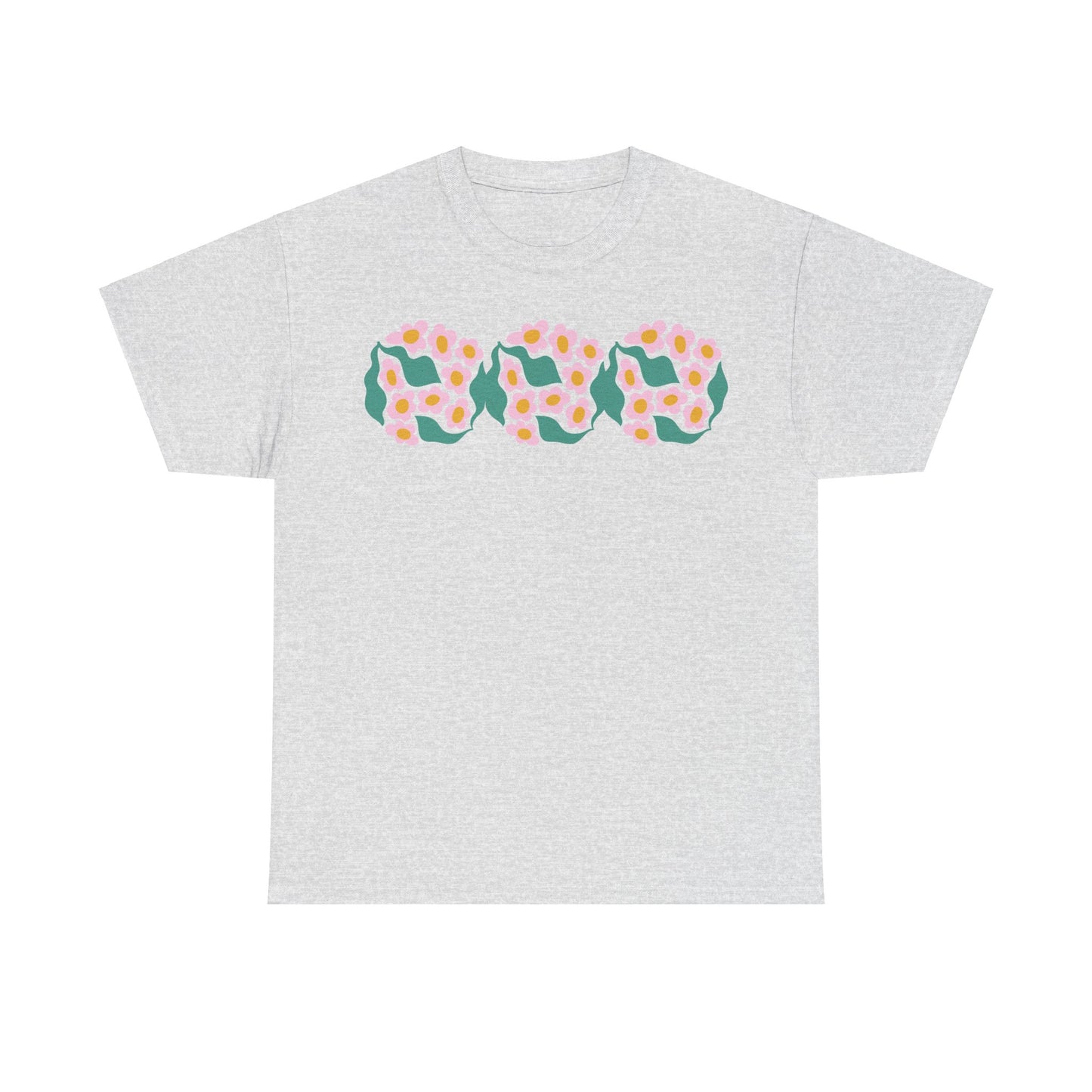 More Abstract Flowers 16 Unisex Heavy Cotton Tee