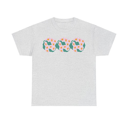 More Abstract Flowers 16 Unisex Heavy Cotton Tee