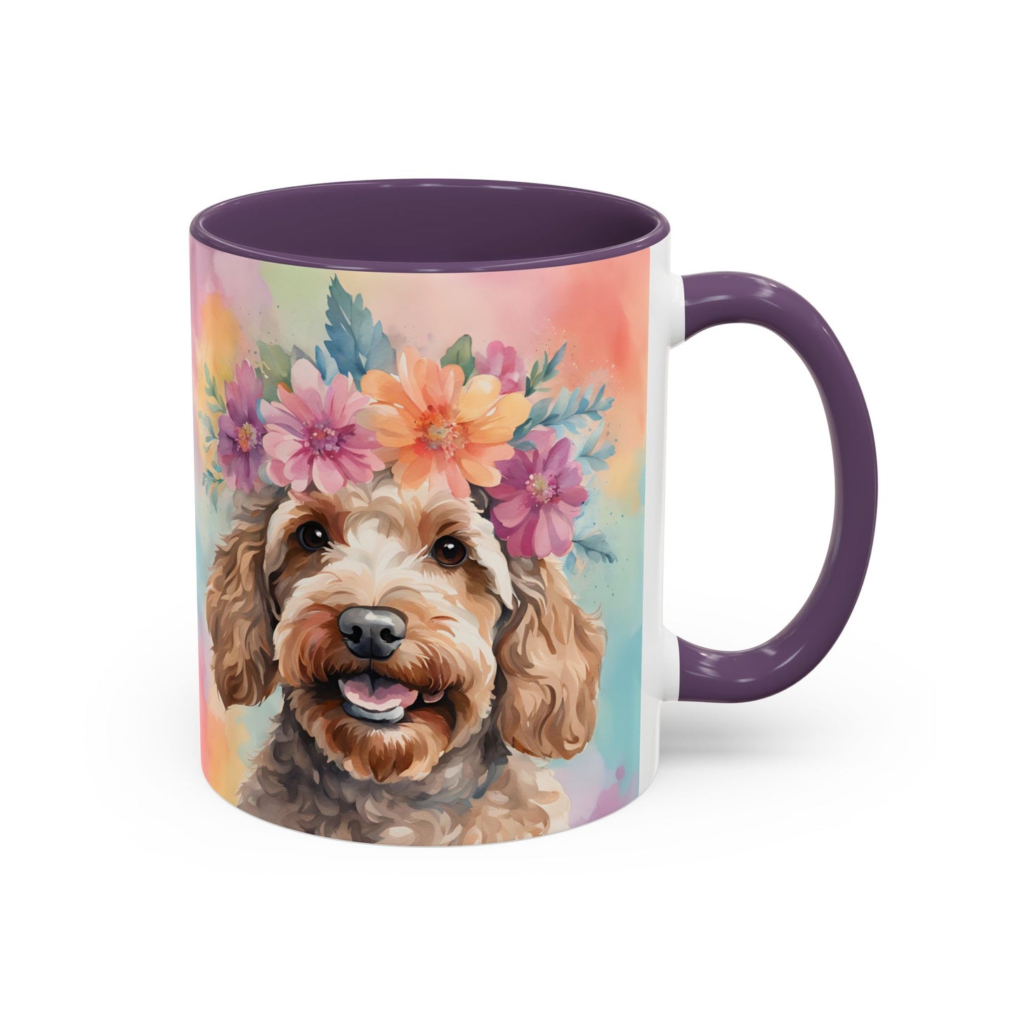 Cockapoo 01 Accent Coffee Mug - Dog Lover Gift