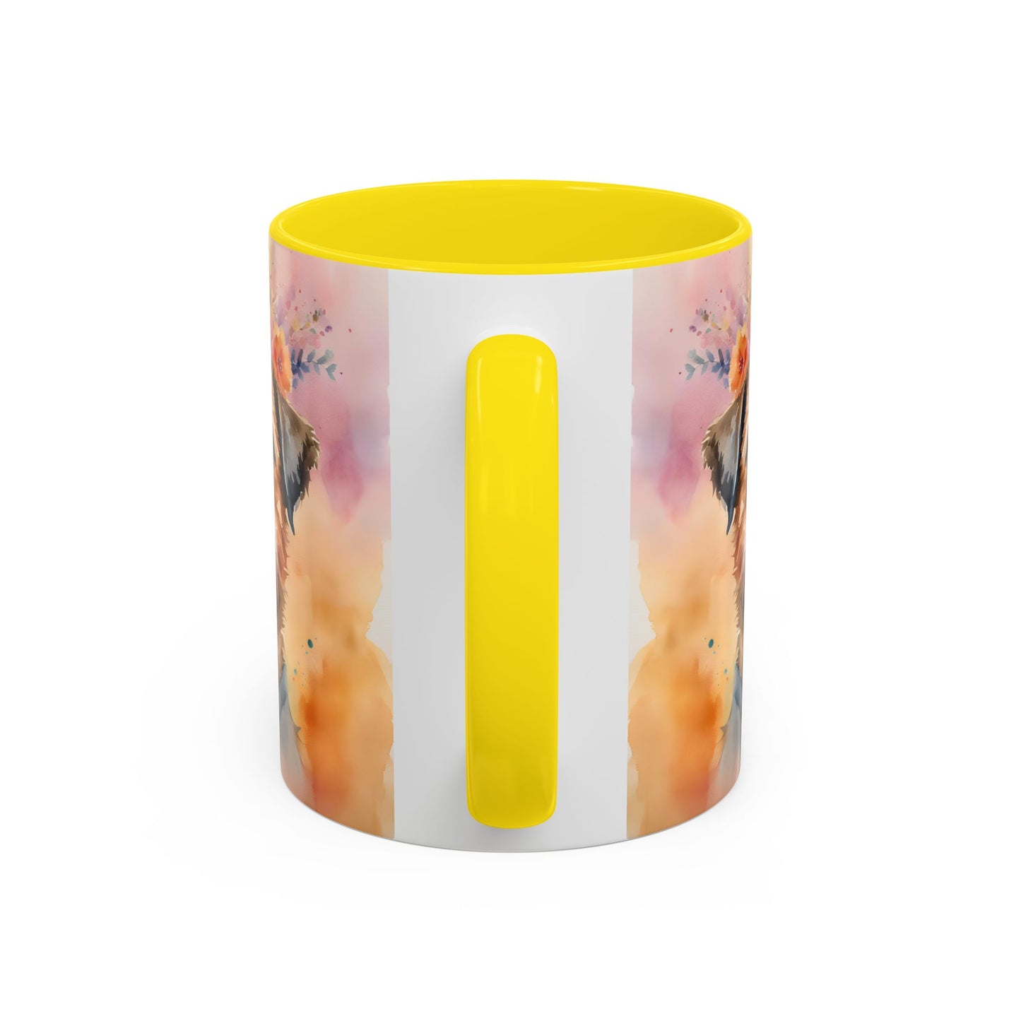 Border Terrier 01 Accent Coffee Mug - Dog Lover Gift