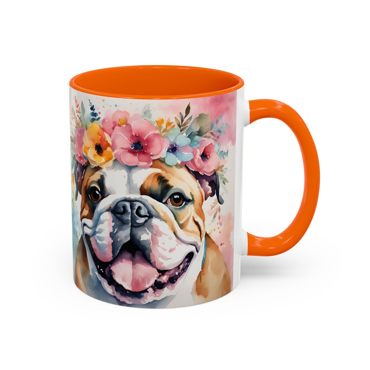 British Bulldog 04 Accent Coffee Mug - Dog Lover Gift