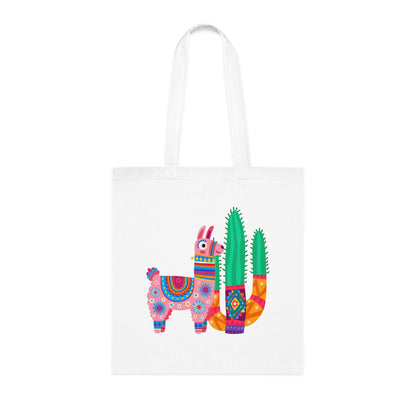 Llama 01 Cotton Tote