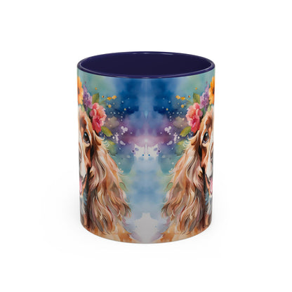 Cocker Spaniel 01 Accent Coffee Mug - Dog Lover Gift