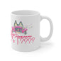 (Personalizable) Mrs/Mr (Surname) EST: (Date) Valentines Mug Ceramic 11oz