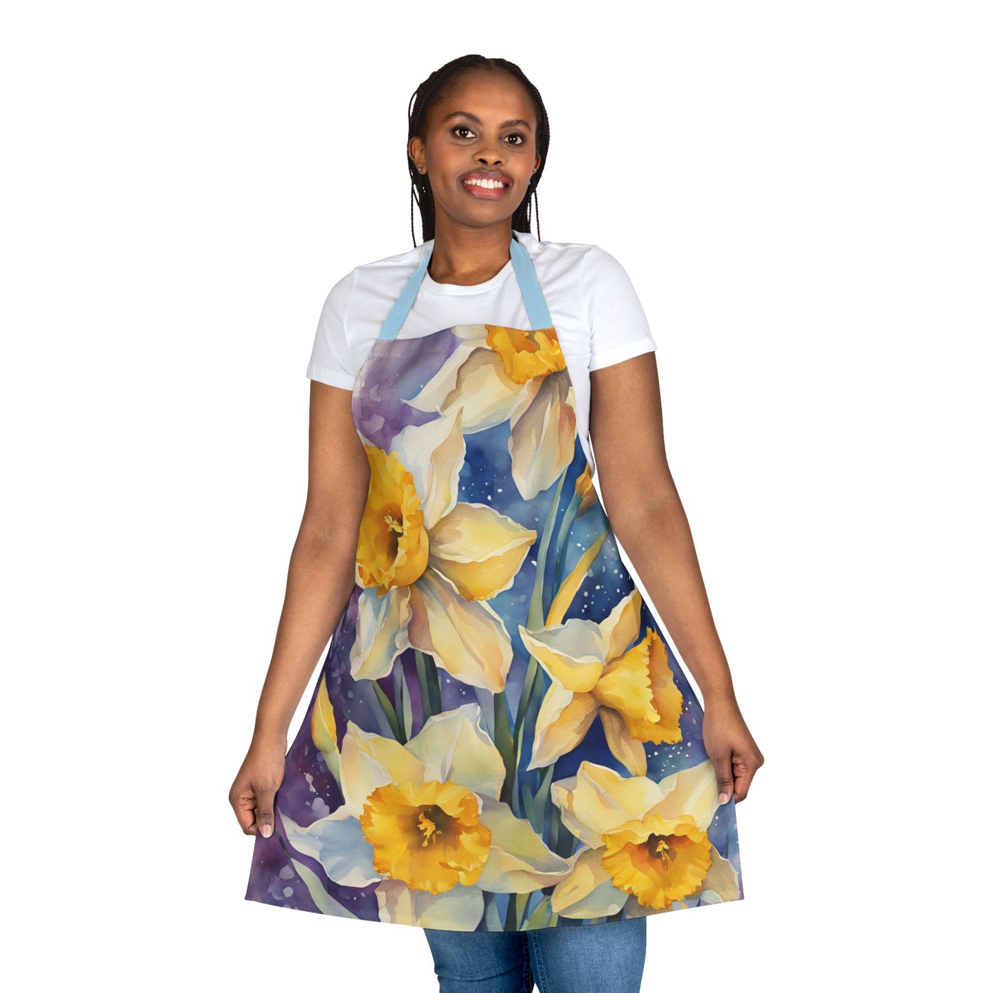 Daffodils 03 Apron 5-Color Straps