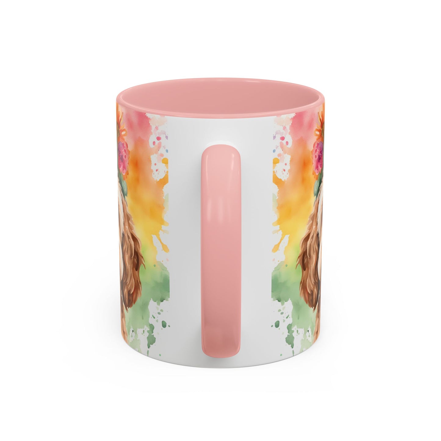 Cockapoo 03 Accent Coffee Mug - Dog Lover Gift