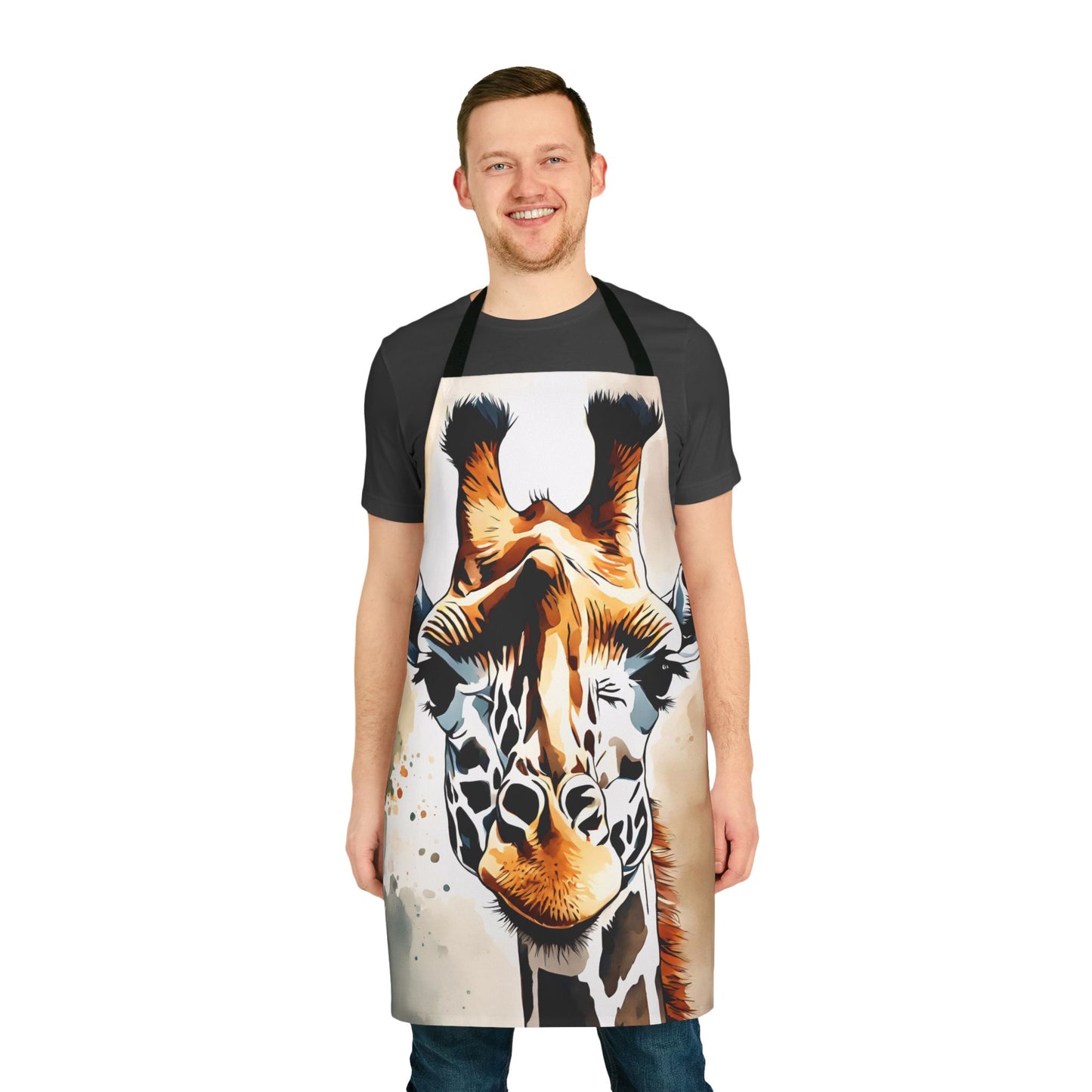 Giraffe Adult Apron (AOP)