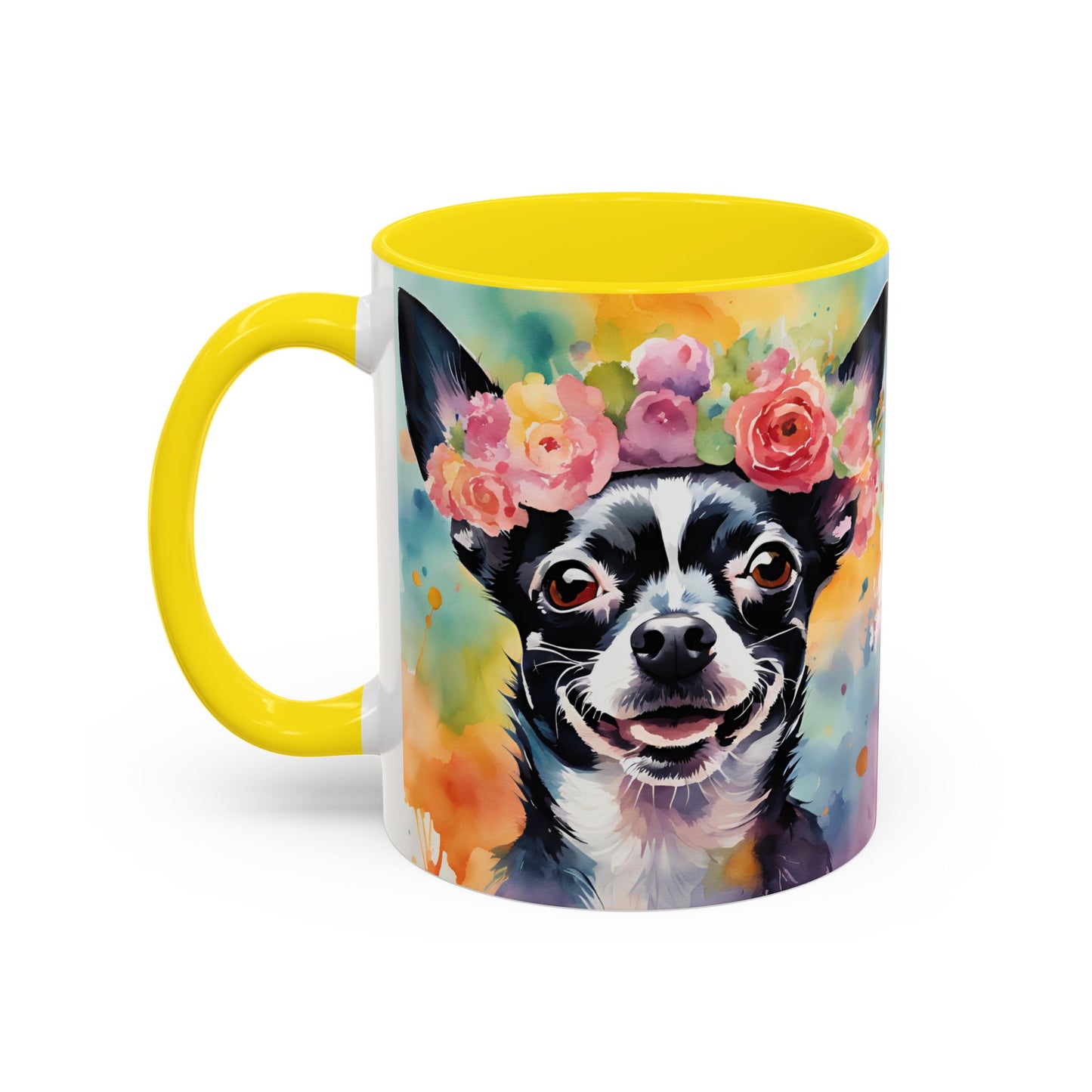 Chihuahua 03 Accent Coffee Mug - Dog Lover Gift