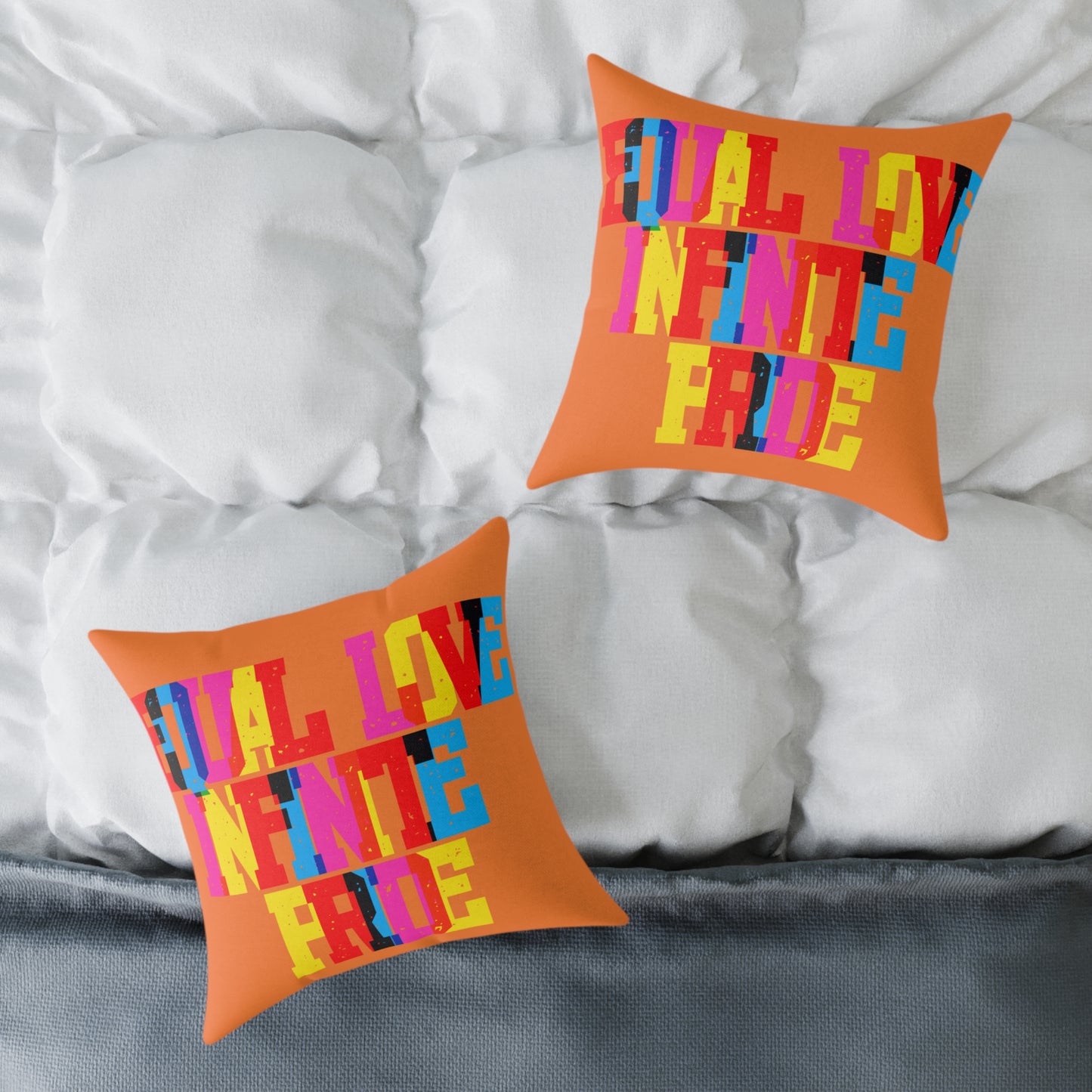 Equal Love Infinite Pride Poly Pillow