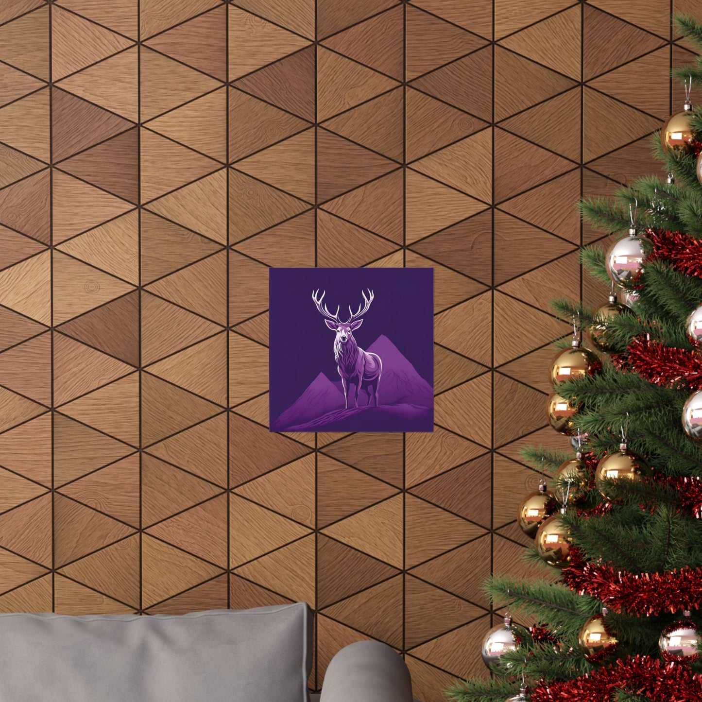 Lone Collection Stag 10 Matte Square Posters