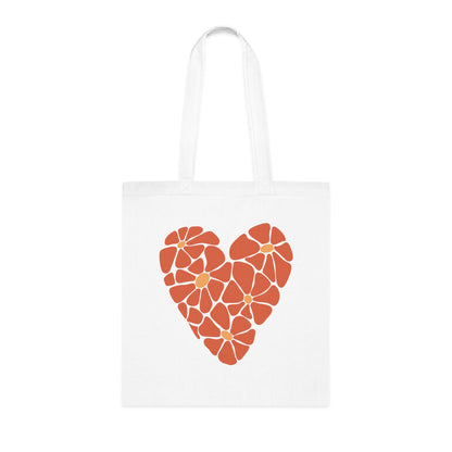 Abstract flowers 19 Cotton Tote