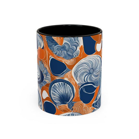 Orange shells 3 Accent Coffee Mug (11oz)