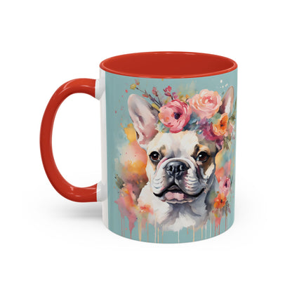 French Bulldog 02 Accent Coffee Mug - Dog Lover Gift
