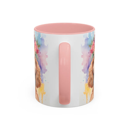 Cockapoo 02 Accent Coffee Mug - Dog Lover Gift