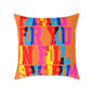 Falling For You In Full Spectrum  Poly Pillow