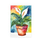 Multi Pot Plant 19 Indoor and Outdoor Silk Posters