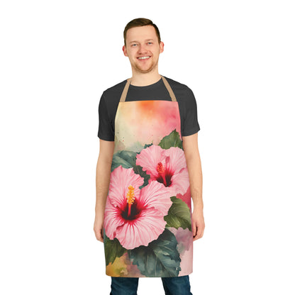 Hibiscus 03 Apron 5-Color Straps
