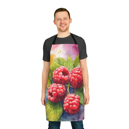 Raspberries 02 Apron 5-Color Straps
