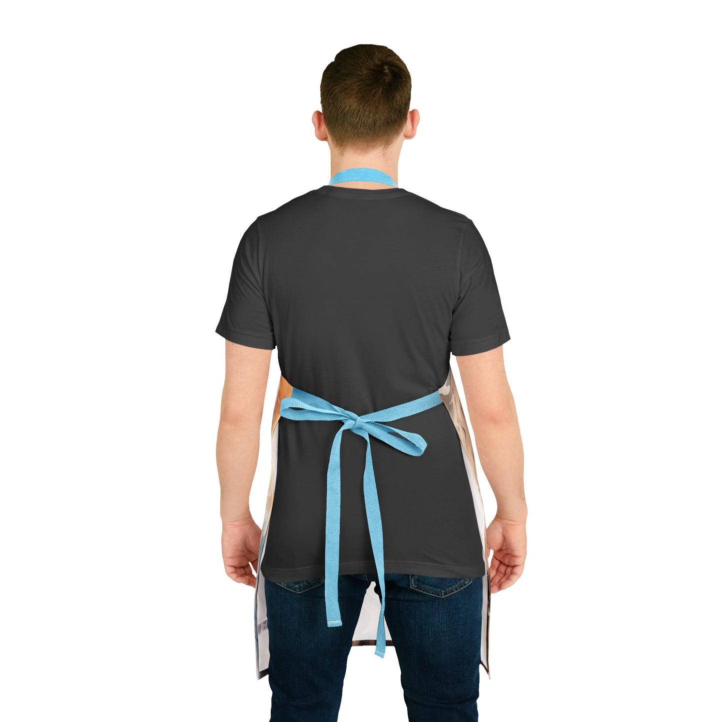 Apricot Cocker Spaniel Adult Apron (AOP)