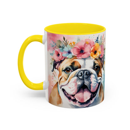 British Bulldog 04 Accent Coffee Mug - Dog Lover Gift