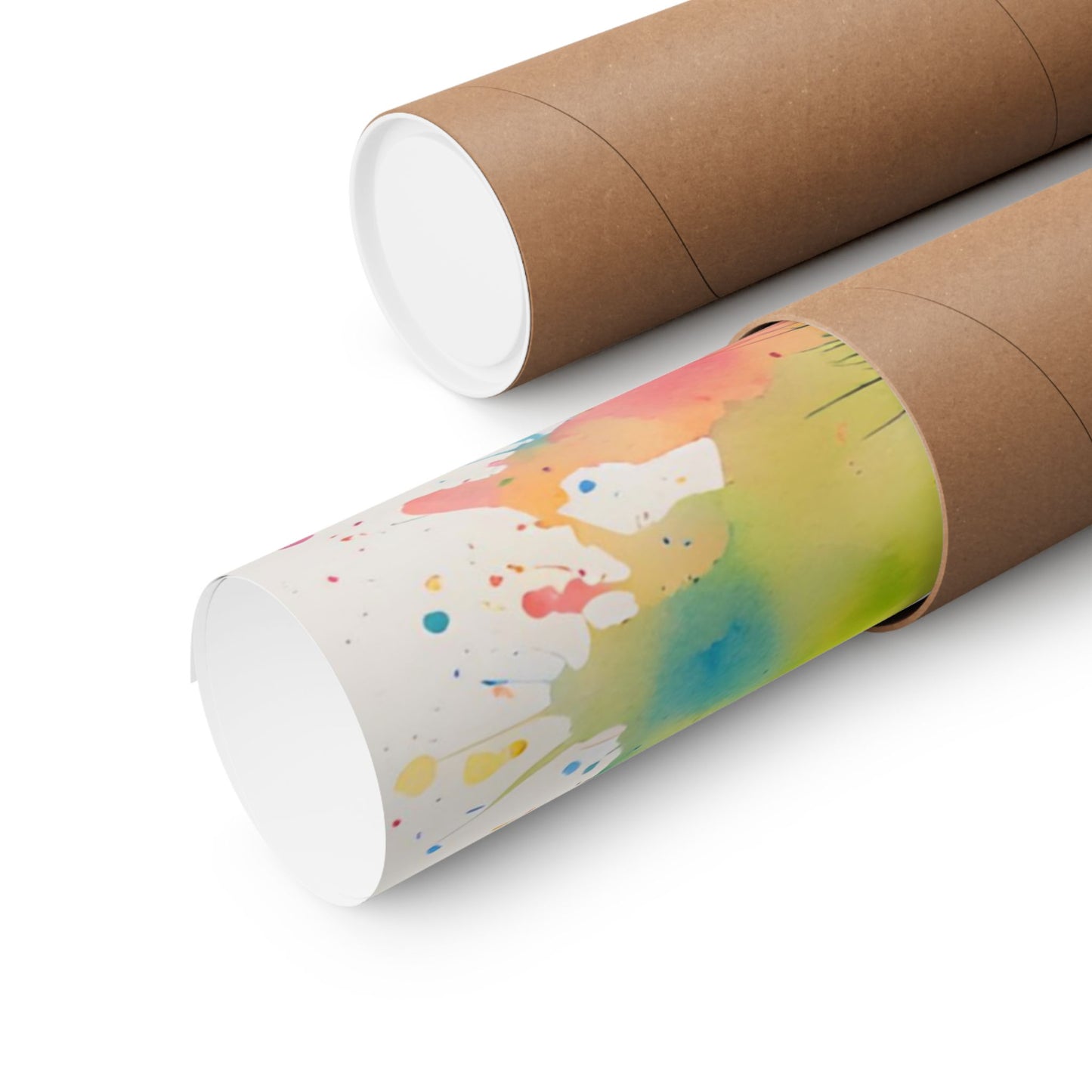 Multicolored Zebra 1 Matte Vertical Poster